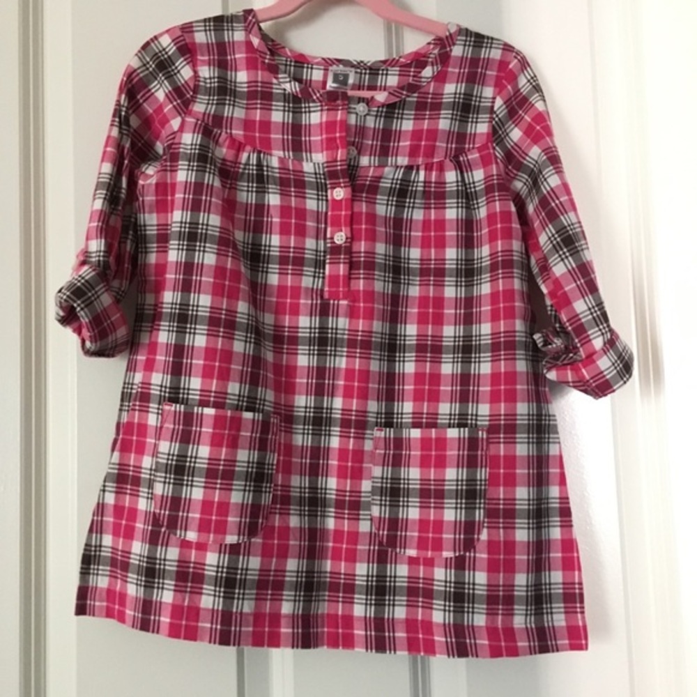 NWOT Plaid Carter’s Baby Flannel Girl’s dress